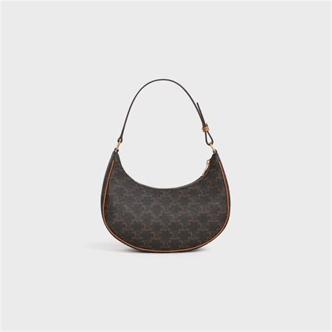 AVA BAG IN TRIOMPHE CANVAS AND CALFSKIN 